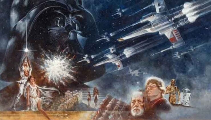 50 yıllık Star Wars afişi rekor fiyata satıldı