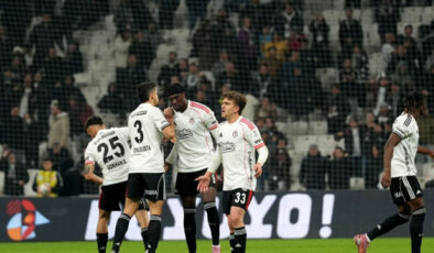Beşiktaş, Gaziantep FK karşısında 2 kez geriye düştü: 2-2 berabere kaldı