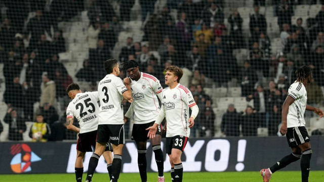 Beşiktaş, Gaziantep FK karşısında 2 kez geriye düştü: 2-2 berabere kaldı