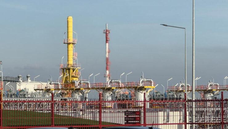 Silivri’de BOTAŞ tesisinde yangın