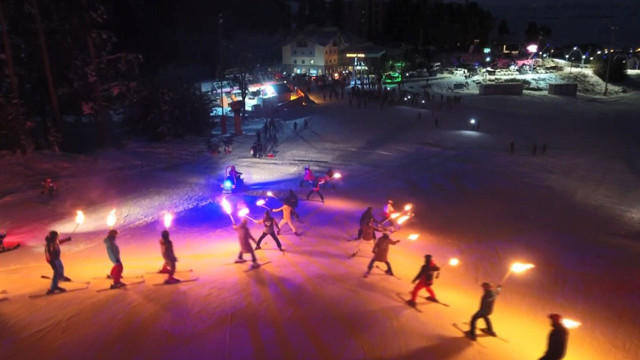 Sarıkamış kayak sezonuna "Merhaba" dedi
