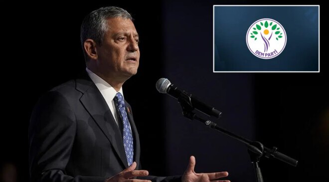 Özgür Özel'den DEM'e yeni 'cellat' mesajı: 'AKP'nin MHP'nin yaptıklarını anımsattım, alınganlık göstermişler'