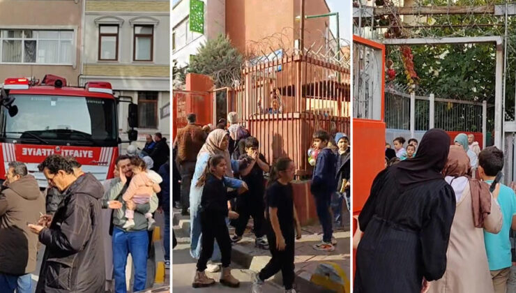 Okulda duman paniği! Öğrenciler tahliye edildi, veliler okula koştu
