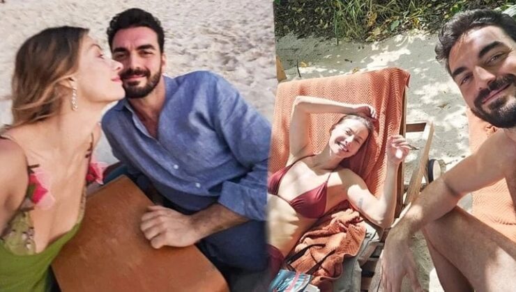 Tuba Ünsal ve Emir Ersoy ilk defa kameralar karşısında el ele